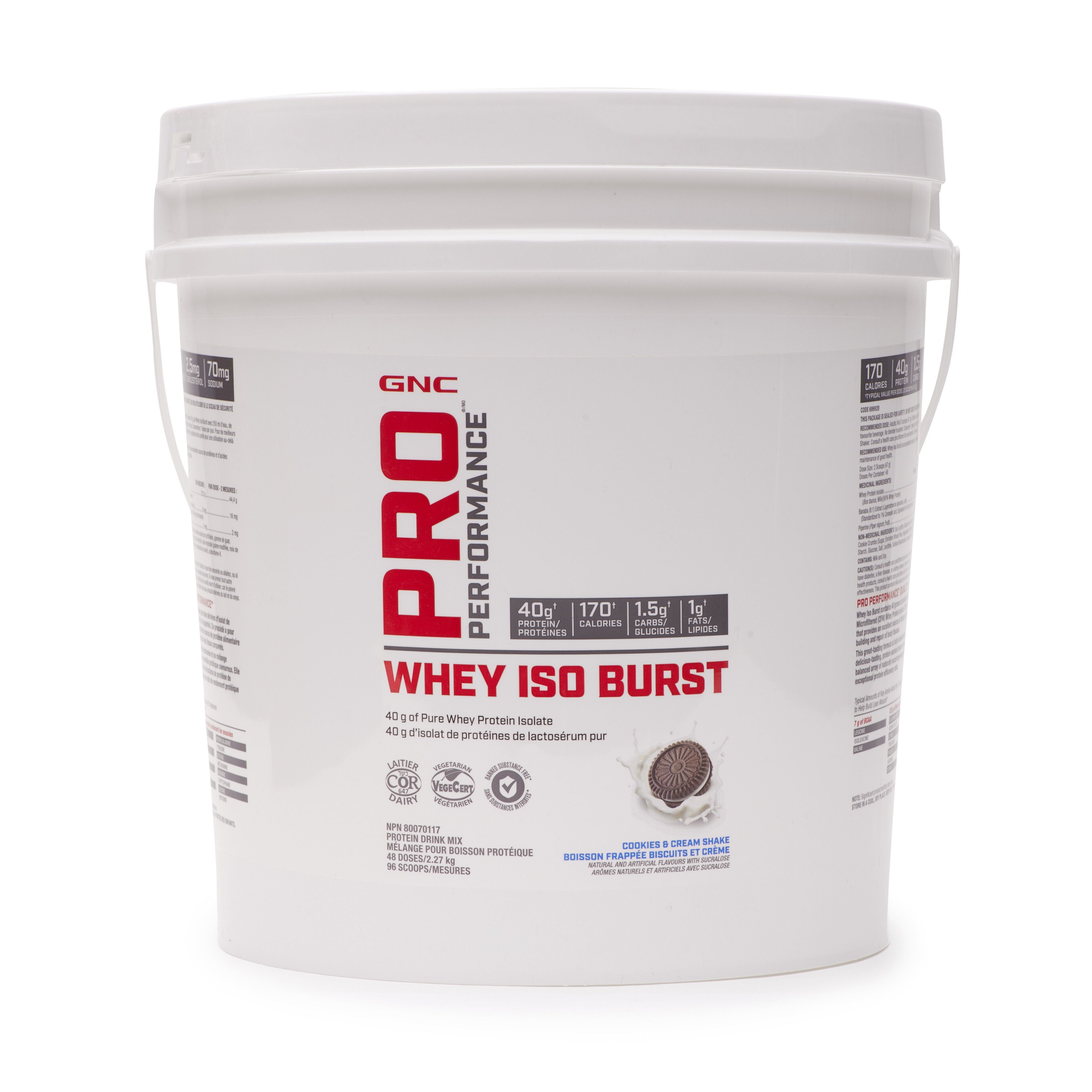 Whey Iso Burst - Cookies and Cream